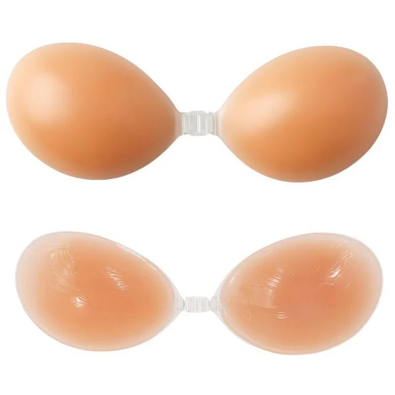 Sutiã Silicone Adesivo LiftUp™ - Aumenta e Levanta os Seios, Invisível e Reutilizável