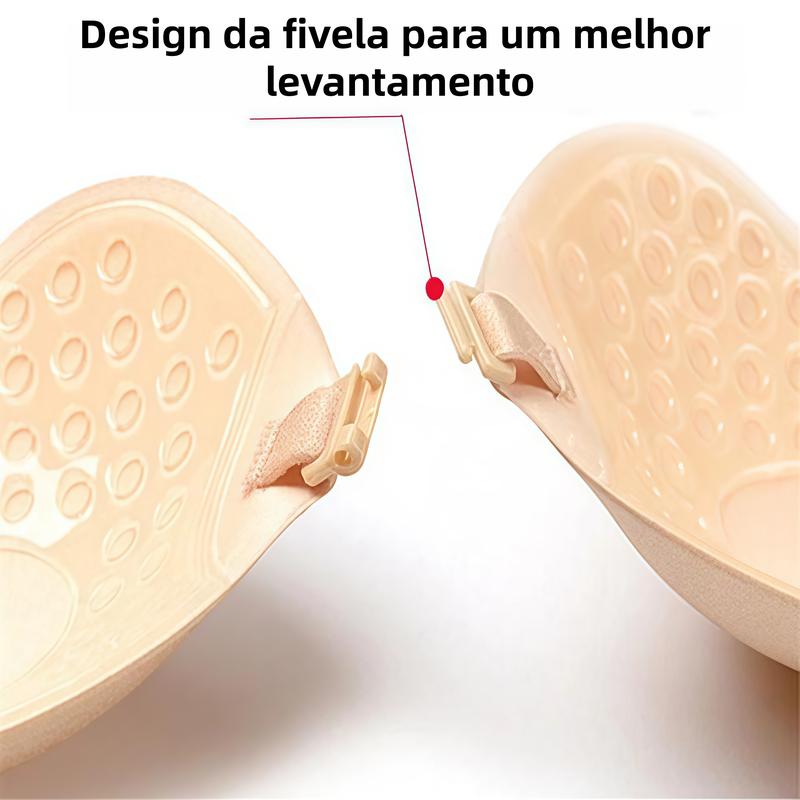 Soutien Sem Alças de Silicone: Invisível, Respirável e Reutilizável